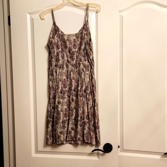 Reitmans size small pineapple print sundress - Picture 2 of 4